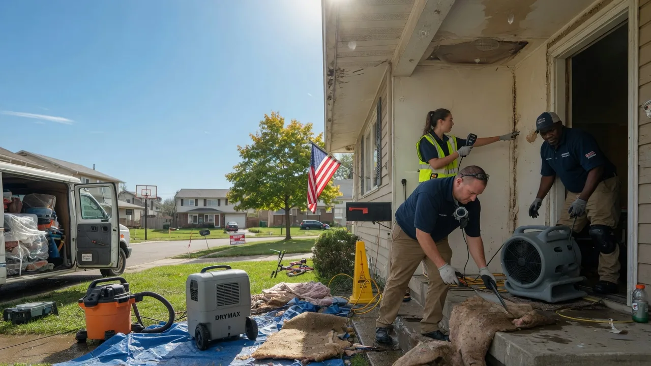 Water Damage Restoration in Odd, WV near me